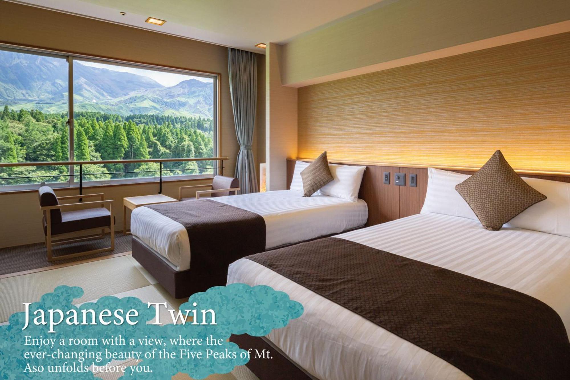 Kamenoi Hotel Aso Ngoại thất bức ảnh